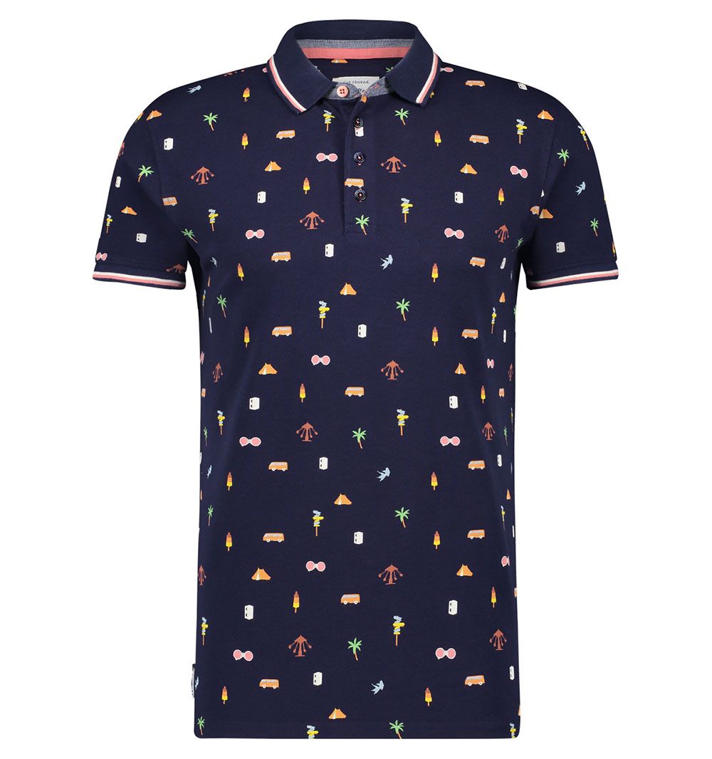 Polo A Fish Named Fred festival items navy