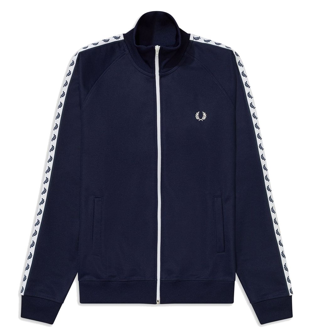 Lightweight Fred Perry Piqué Track Jacket