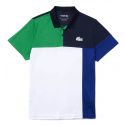 Men's Lacoste SPORT Colour-block Piqué And Mesh Polo Shirt DH0850