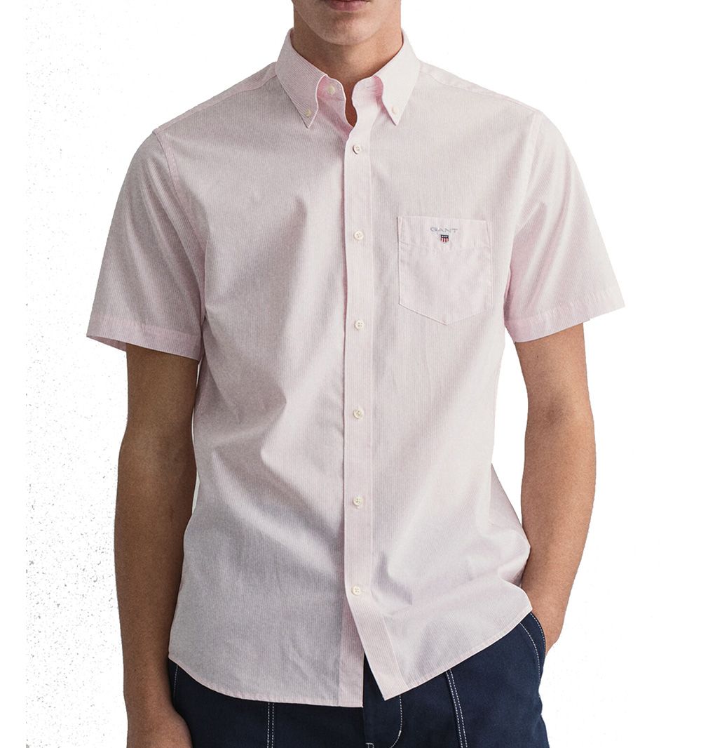 GANT Regular Fit Tattersall Pinpoint Oxford Shirt