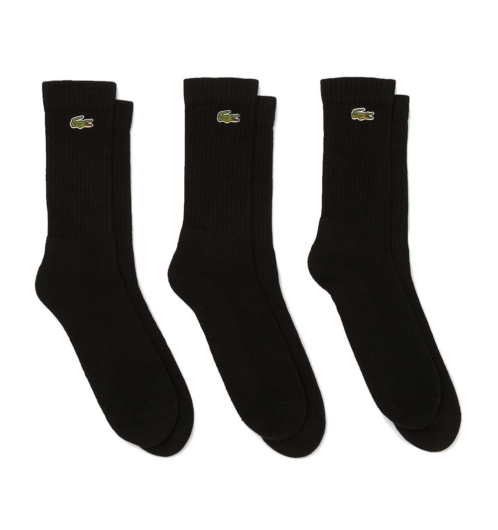 Calcetines Lacoste Pack de tres pares de calcetines de corte alto